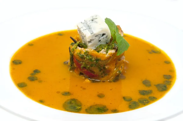 Meksykańska zupa purée — Zdjęcie stockowe