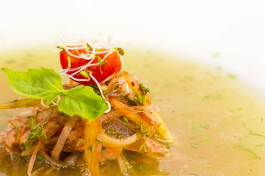 Meksika çorbası püre