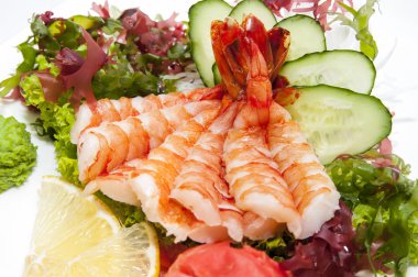 et balık yılan balığı ile temaki