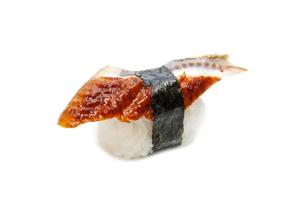Japon suşisi, pilav ve balık. — Stok fotoğraf