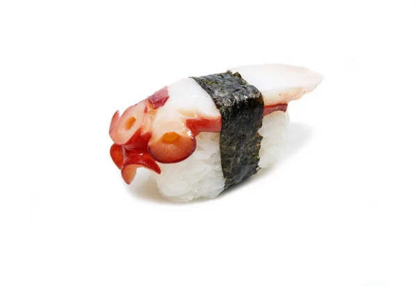 Sushi japonês com arroz e peixe — Fotografia de Stock