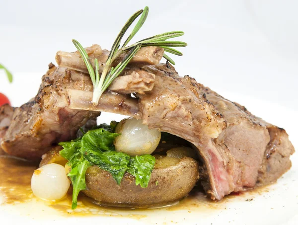 Braised ribs calf — Stock Photo, Image