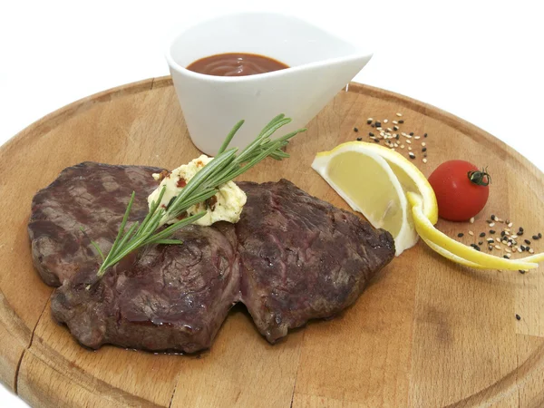 Steak vom Grill — Stockfoto