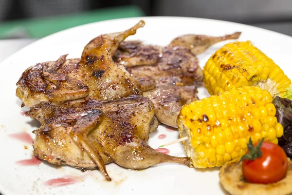 A dish of chicken wings — Stock Photo, Image