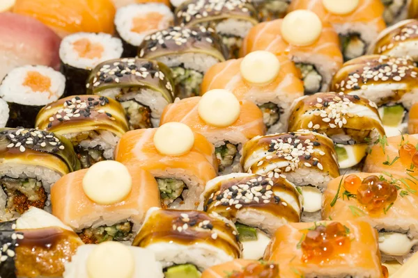 Japanese rolls — Stock Photo, Image