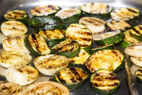 Restoran ızgara sebze yemek