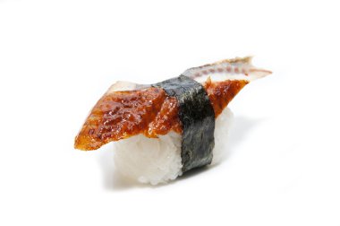 bir Japon restoranında lezzetli deniz ürünleri suşi