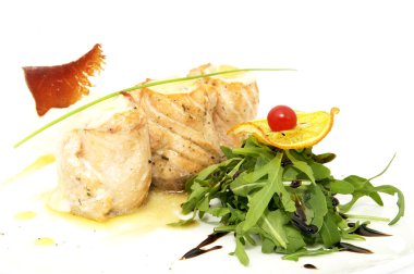 Fırında Balık salata