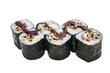 Japon balık ve sebze ile rulo