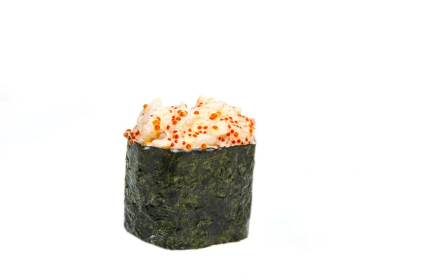 Sushi med ris och fisk — Stockfoto