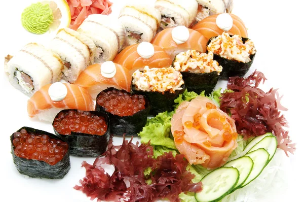 Japon balık ve sebze ile rulo