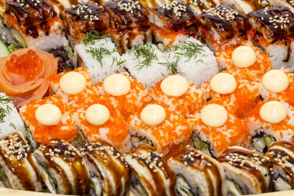 Conjunto de sushi — Fotografia de Stock