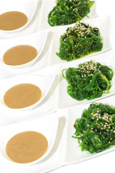 Ensalada de col con aderezo — Foto de Stock