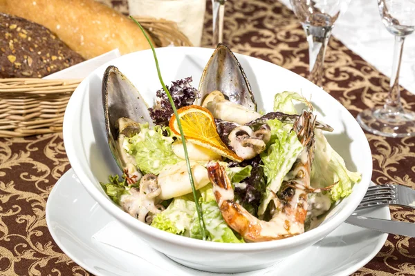 Insalata di frutti di mare — Foto Stock