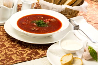 Rus pancar çorbası