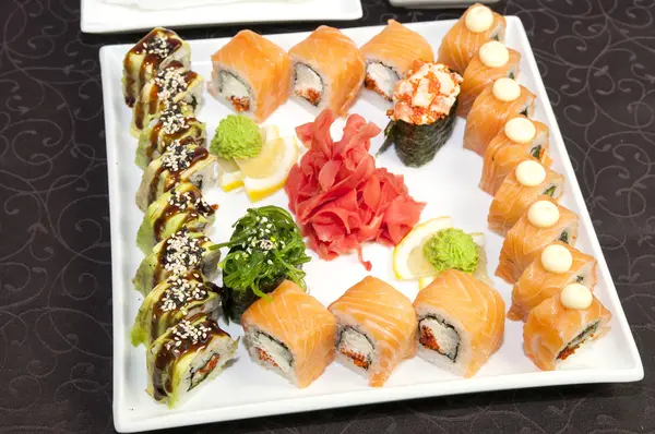 Zestaw sushi — Zdjęcie stockowe