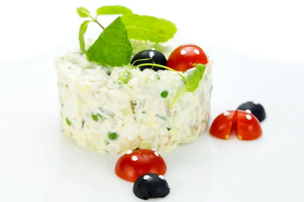 Olivier salad — Stock Photo, Image