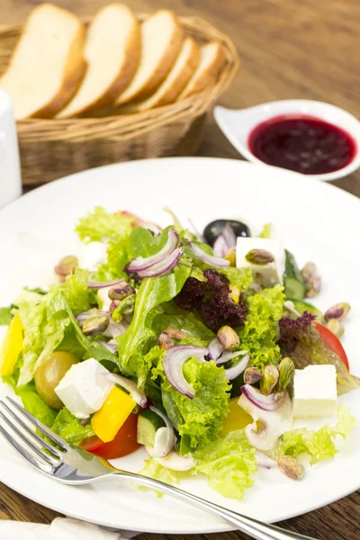 Griechischer Salat — Stockfoto