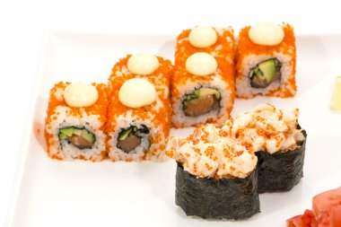 lezzetli sushi
