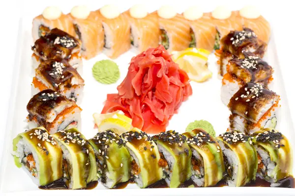 Conjunto de sushi — Fotografia de Stock