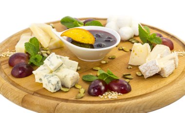 peynir çeşitleri ile Peynir tabağı