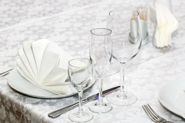 Served table — Stock Photo, Image