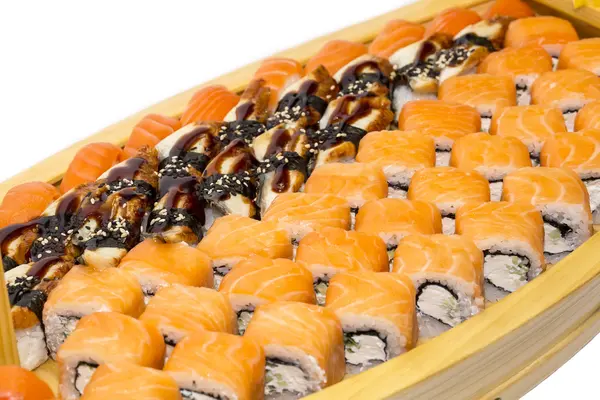 Sushi giapponese frutti di mare — Foto Stock