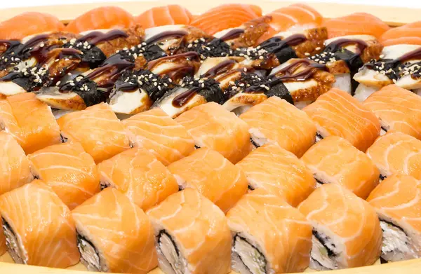 Conjunto de sushi — Fotografia de Stock