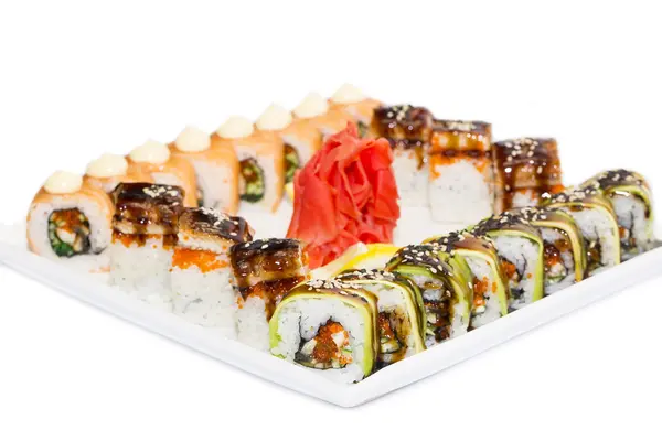 Conjunto de sushi — Fotografia de Stock