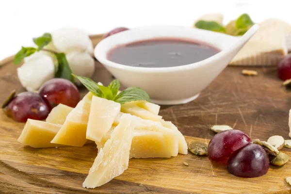 Сheese on a plate — Stock Photo, Image