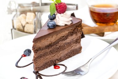 tatlı, pasta çay tablo