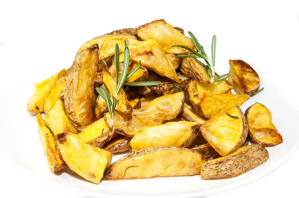 Smažené brambory s rozmarýnem — Stock fotografie
