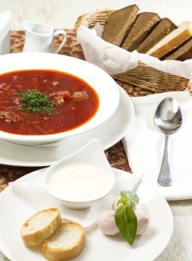 kırmızı pancar çorbası