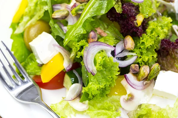 Griechischer Salat — Stockfoto