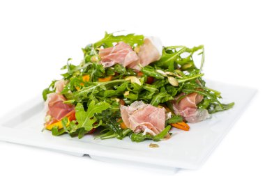 roka jambon peynir salatası