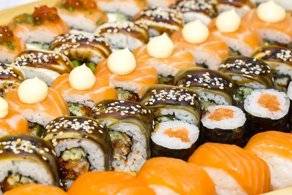 日本寿司海鲜 — 图库照片