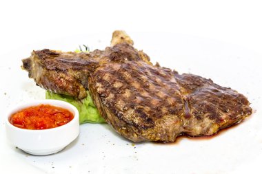 domates soslu ızgara biftek