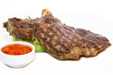 domates soslu ızgara biftek