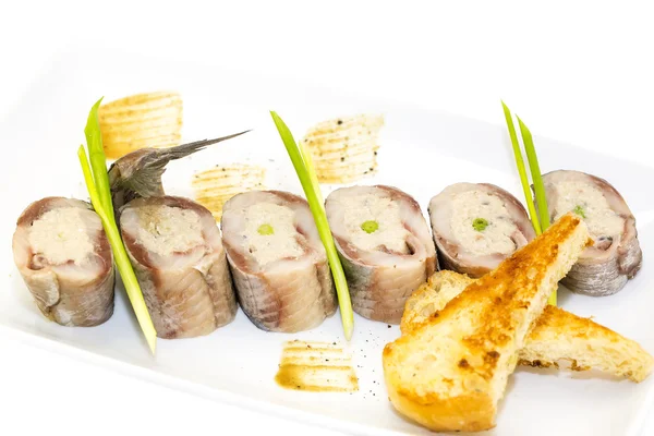 Aperitivo de relleno de arenque — Foto de Stock