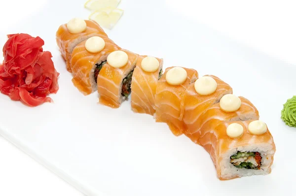 Sushis aux fruits de mer — Photo