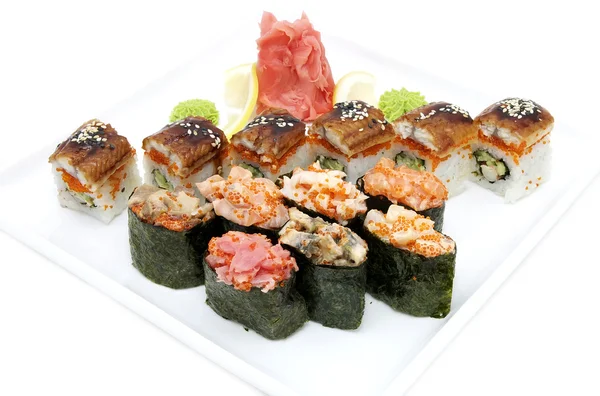 Zestaw sushi — Zdjęcie stockowe