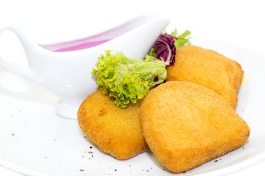 berry soslu kızarmış peynir