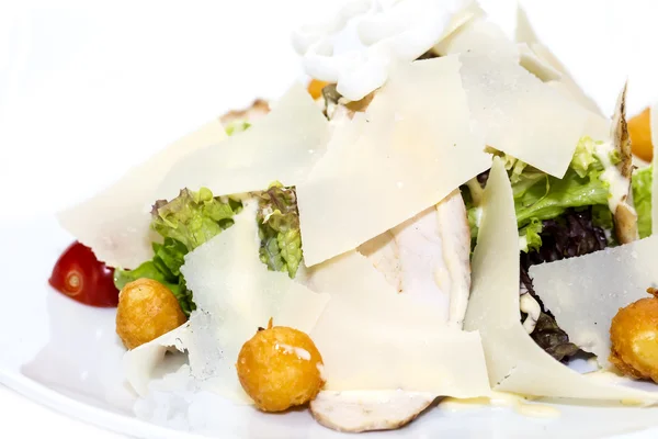 Garnelensalat und Gemüse — Stockfoto