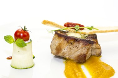 hardal soslu kızarmış et