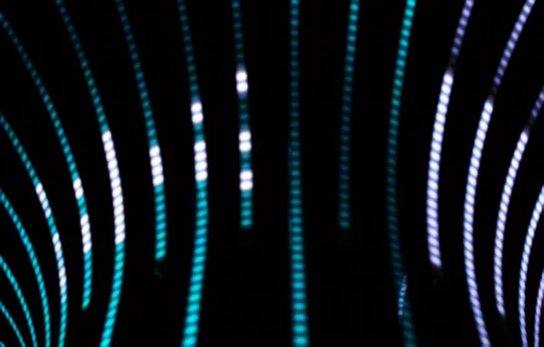 Neon sfondo di linee e bokeh — Foto Stock