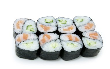 sushi lezzetli deniz ürünleri
