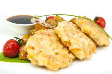 karides et soslu pirzola