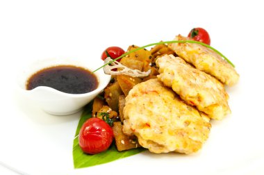 karides et soslu pirzola