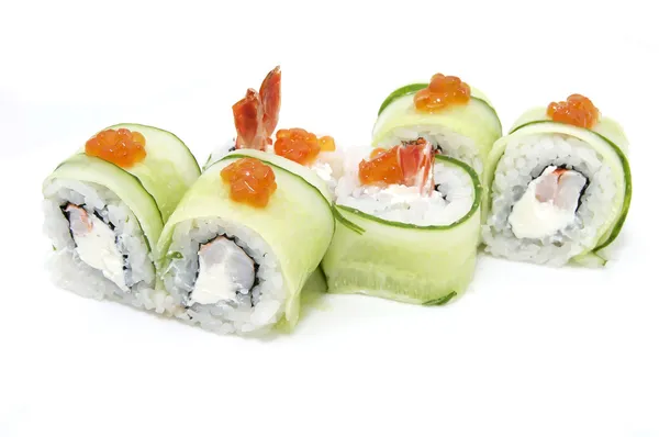 Fruits de mer japonais sushi — Photo