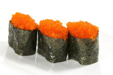 sushi lezzetli deniz ürünleri